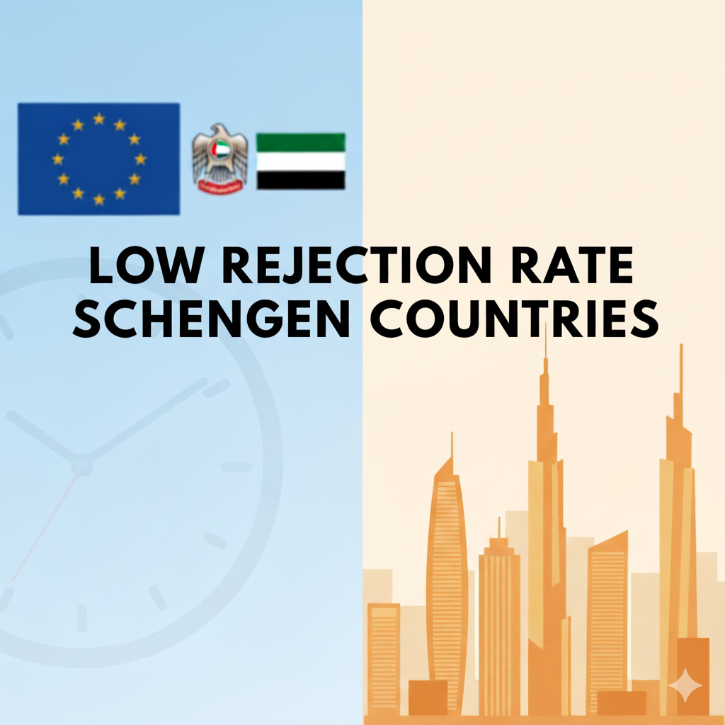 Low Rejection Rate Schengen Countries