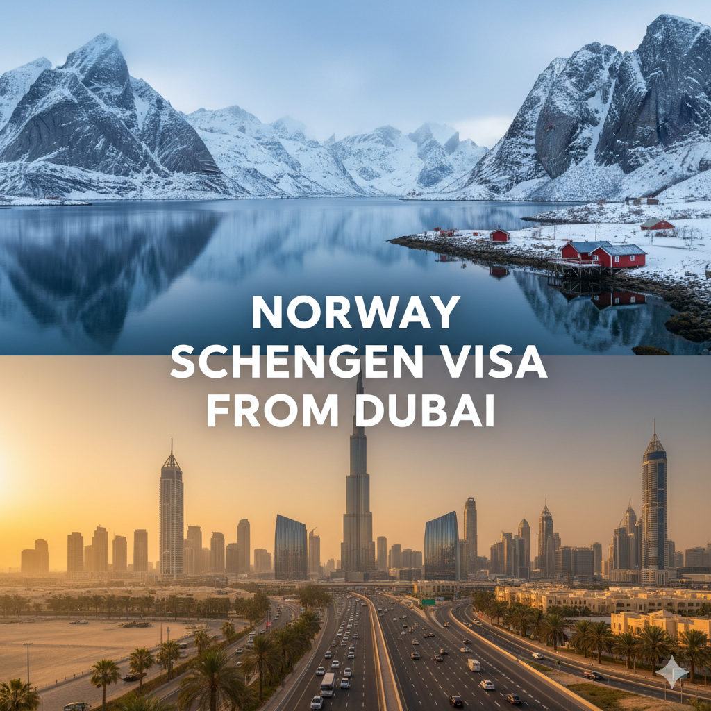 Norway Schengen visa from Dubai.