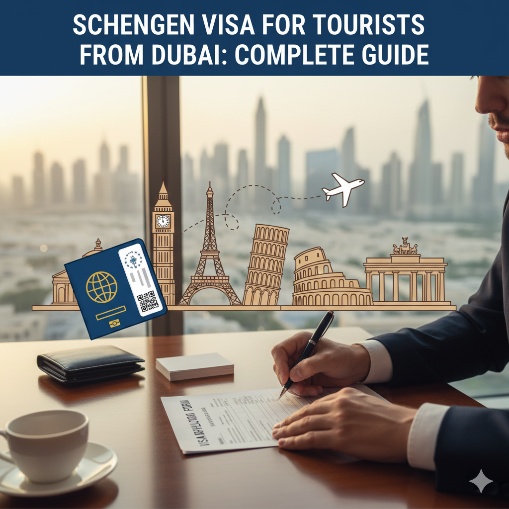Schengen Visa for Tourists from Dubai