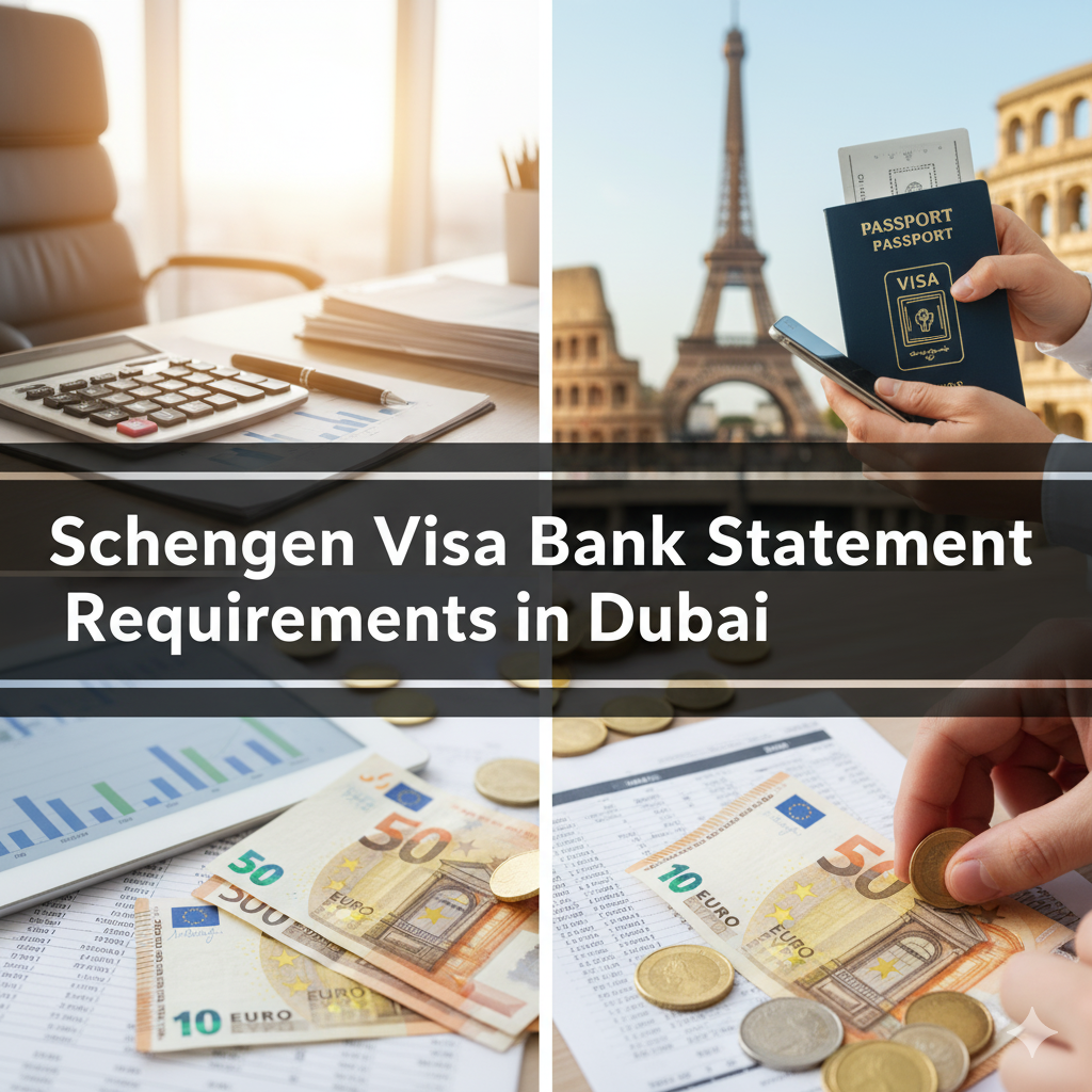 Schengen visa bank statement requirements