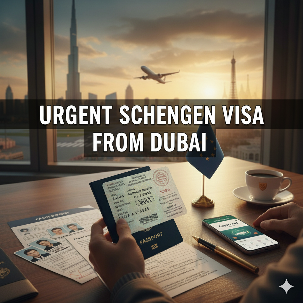 Urgent Schengen Visa in Dubai