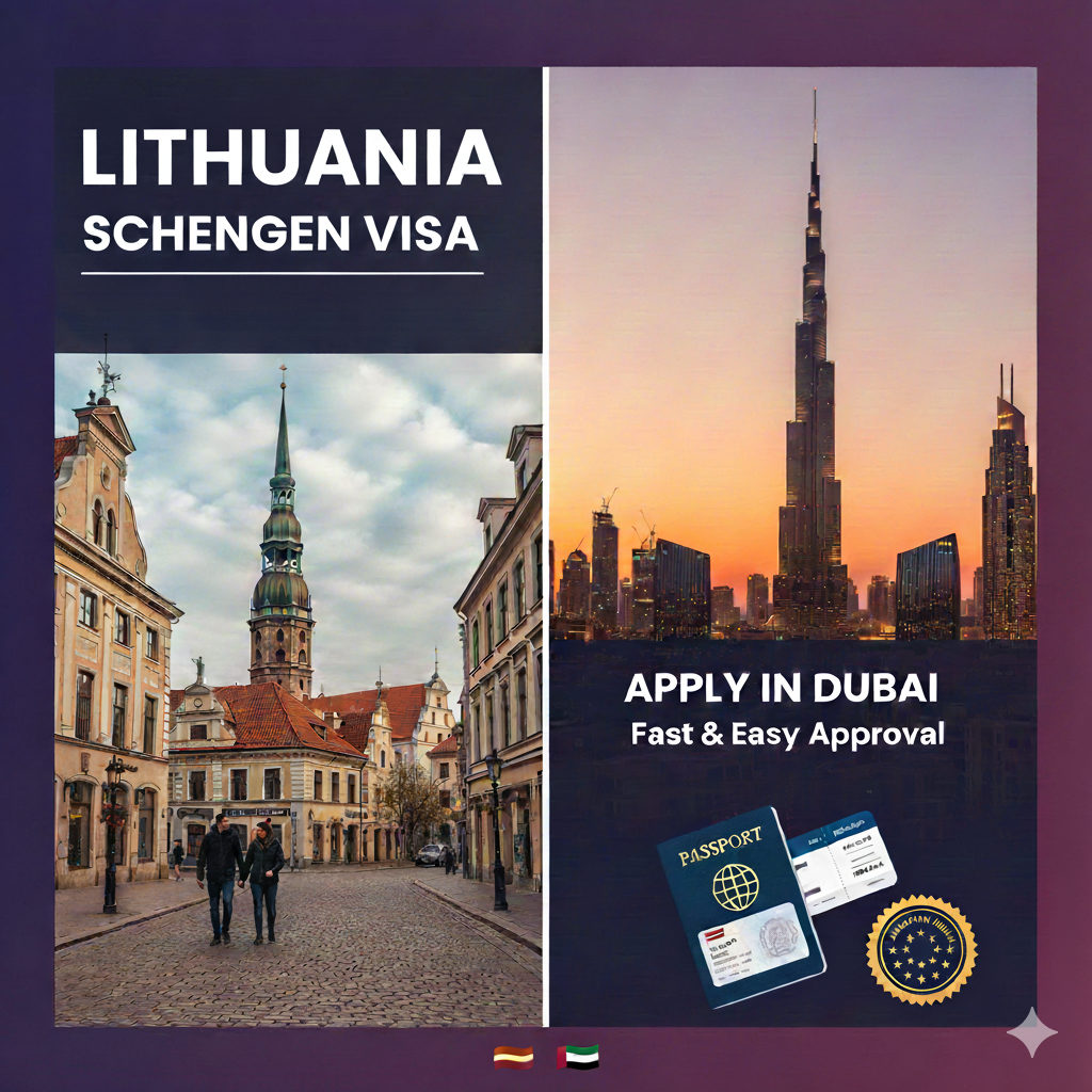 Lithuania Schengen Visa In Dubai